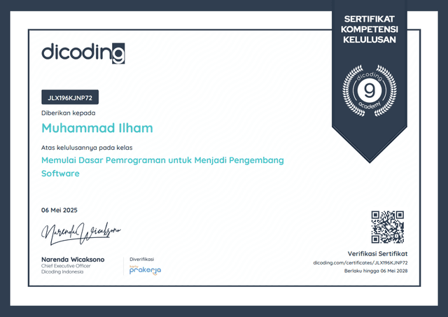 Memulai Dasar Pemrograman untuk Menjadi Pengembang Software